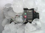 Рiс. 13. The Nokia 5530 in the box full of ice