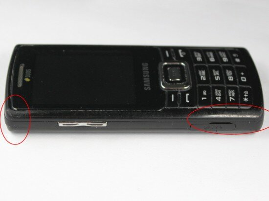 Pic. 13. Scuffs on the casing