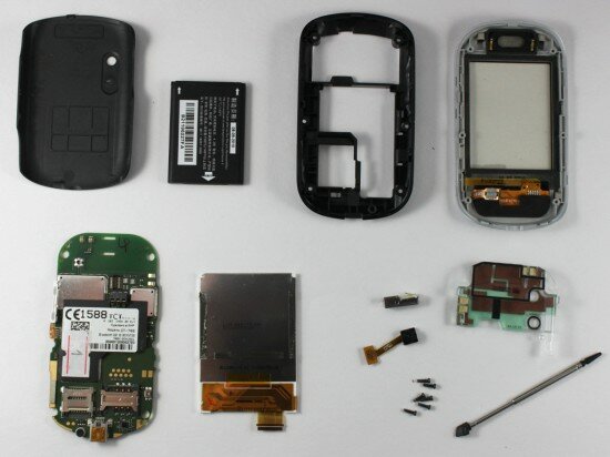 Pic. 8. The Alcatel OT-708 disassembled