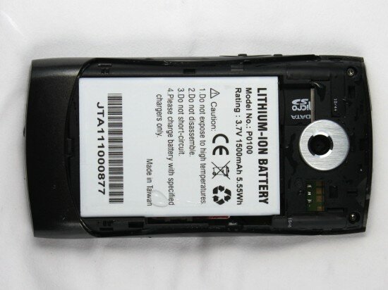 Pic. 7. The battery compartment (almost dry)