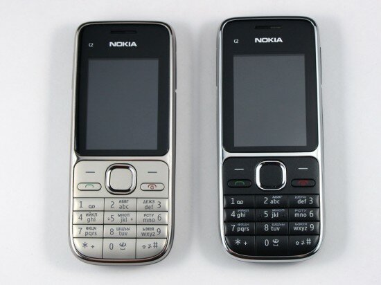 Pic. 3. The Nokia C2-01 from the front