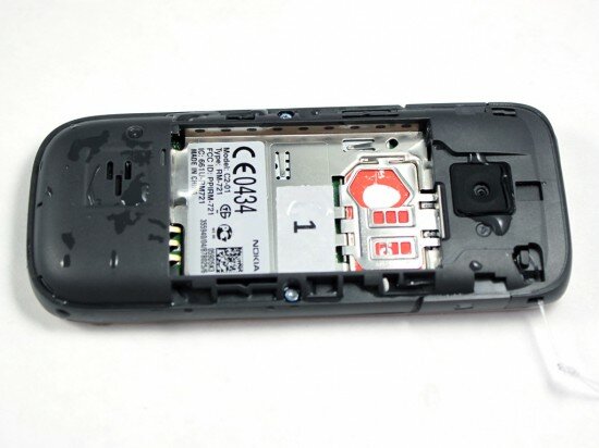 Pic.7. Drops of water in the battery compartment