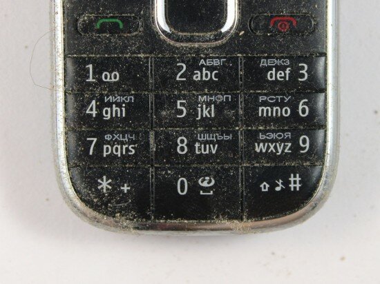 Pic.17. Here’s how the keypad looked like after the second period of the experiment