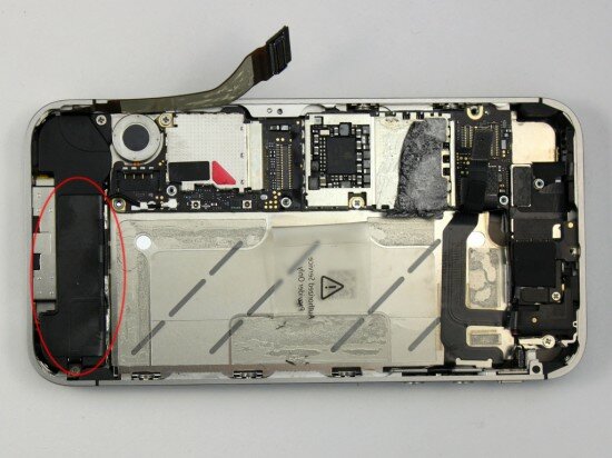 Pic. 10. The phone with the removed back cover