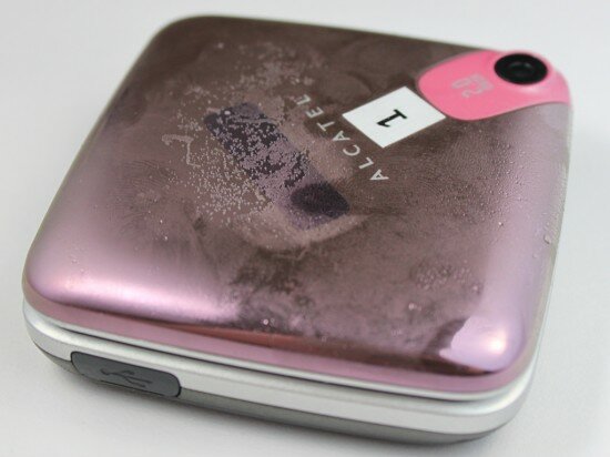 Pic. 6. Here's how the phone looked like after the freeze test